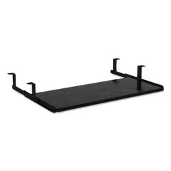 Alera Valencia Series Underdesk Keyboard/Mouse Shelf, 28w x 12d, Black -ALEVA312812BK