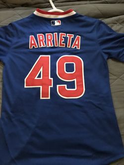 Jake Arrieta YOUTH Chicago Cubs V-neck