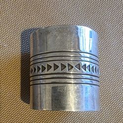 Ponytail Cuff Navajo Sterling Silver