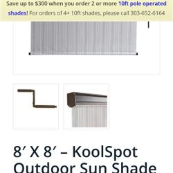 KOOL SPOT Outdoor Sunshade