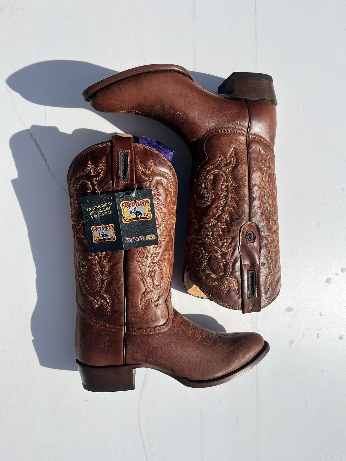 Men’s Reparo Cowboy Boots (brown) %50 OFF Sale