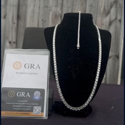 Vvs Moissanite Tennis Chains & Bracelets 