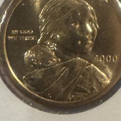 2000- P And D Sacagawea Dollars