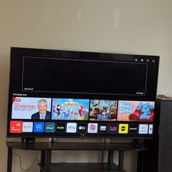 55 Inch LG Tv With Table
