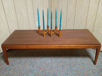 Mid Century Modern MCM Vintage Lane Rhythm Walnut Coffee Table Style No 997-41