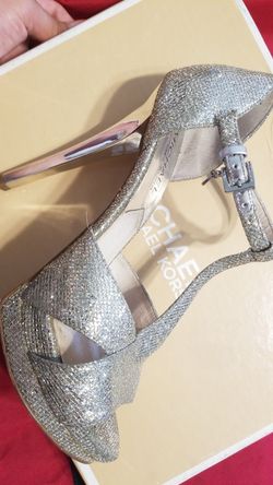 Michael Kors glitter heels