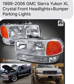 GMC Yukon 00-06 new headlights