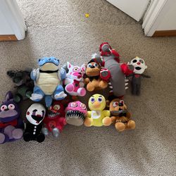 Five Nights At Freddy’s Plushie Collection