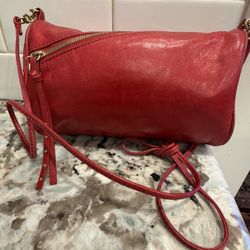 HOBO Barrel Crossbody Red Bag