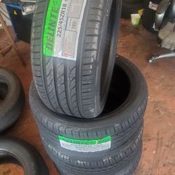 Set of 4 brand new tires 225-45-18