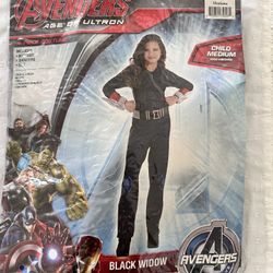 Avengers age of Ultron Black Widow Child Medium Halloween Costume 