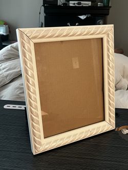 Elegant White Photo Frame