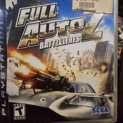 Full Auto Battlelines 2 Ps3