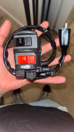 Handlebar Control Switch Start Kill Switch Button Assembly,Handlebar Switch Engine Start Stop Run Off Headlight Switch for BAYOU 300 KLF300 2X4 1988‑2