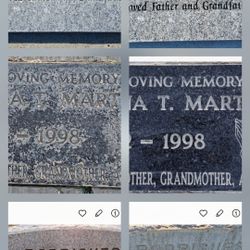 Headstone Cleaning 