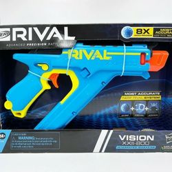 Brand New RIVAL VISION XXII-800 NERF Gun with 8 Round Integrated Magazine and Ammo Balls