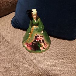 GONE WITH THE WIND DOLL GREEN VELVET DRESS NO B 2175$ 30.00