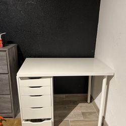 IKEA Alex Drawers And Table Top 