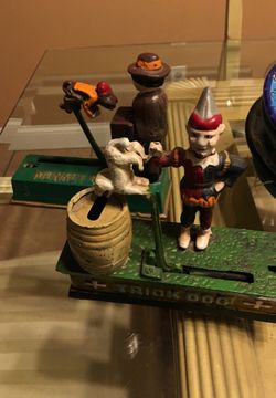 Monkey bank and trick dog bank
