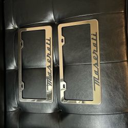 Maserati Brand New Plate
