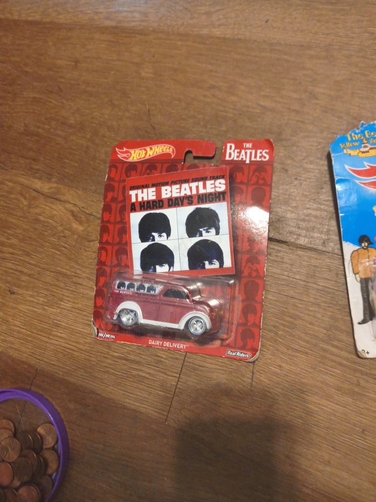 Hot Wheels Still In The Package The Beatles Collection