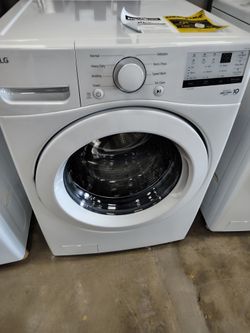 LG 4.5cu ultra Large front load washer white