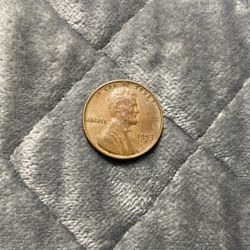 Penny 1953 D Error  Uncertified 