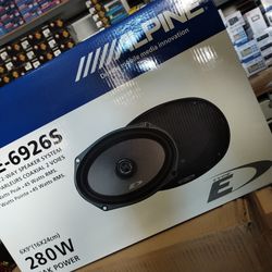 Alpine 6x9 Speakers 