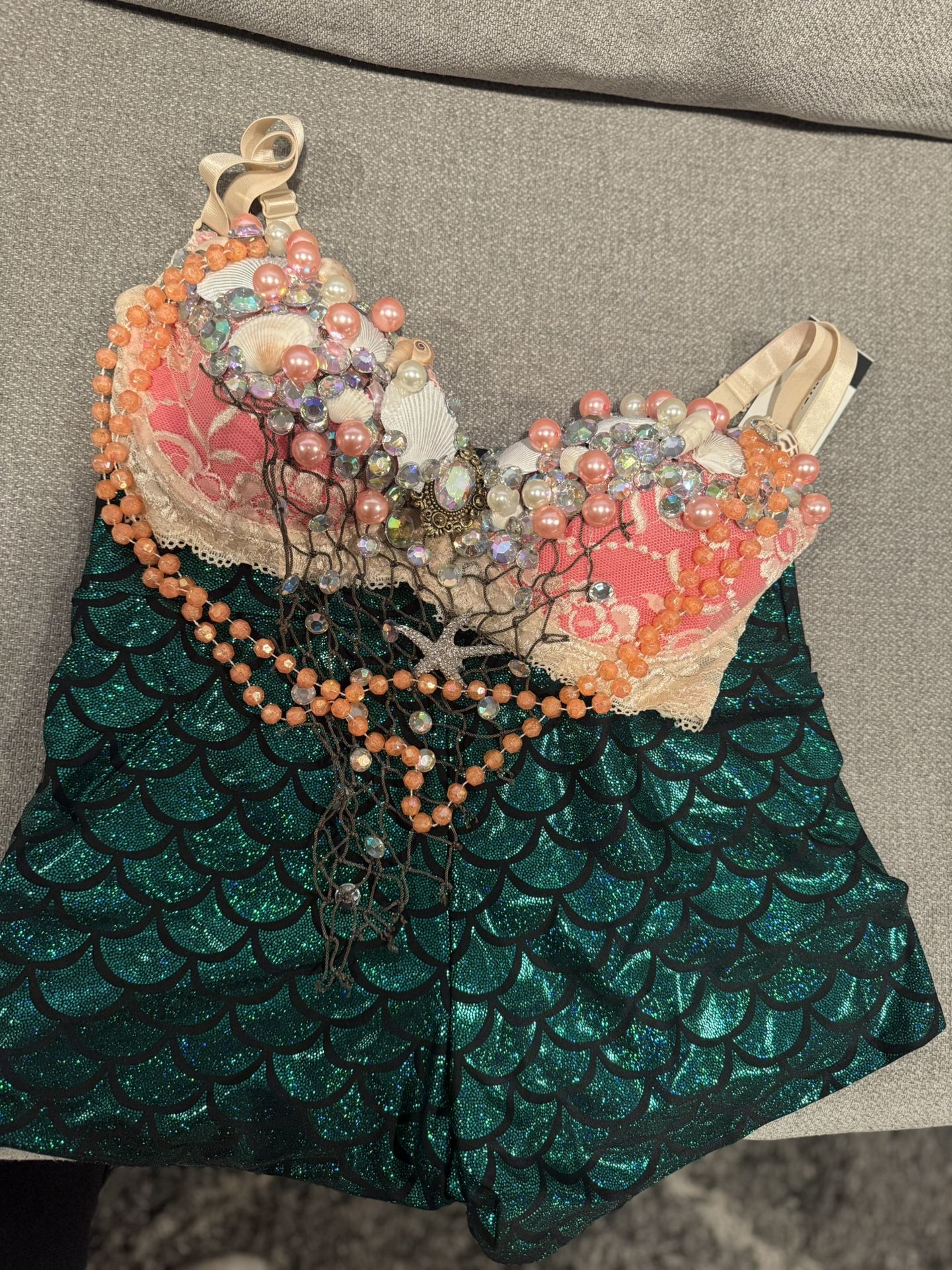 Mermaid And Fisherman Costume