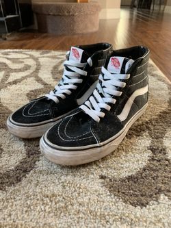 Old school vans high top size 7.5