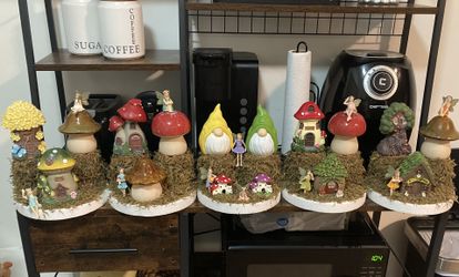 Fairy/gnome Centerpieces