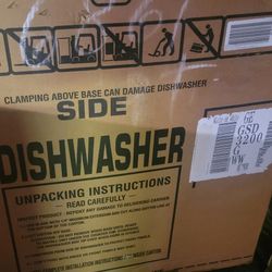 Brand new g e dishwasher and box white