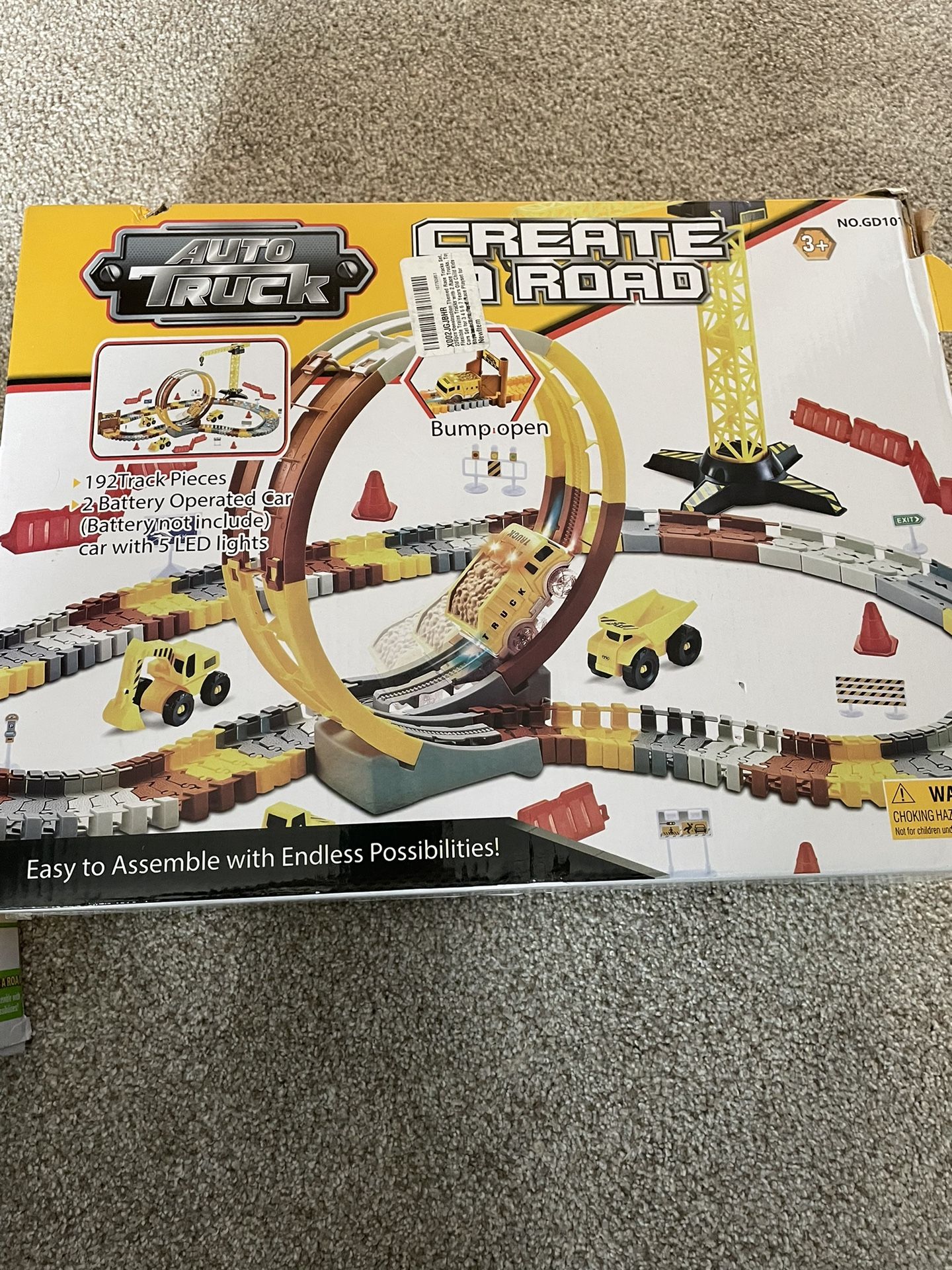 Auto truck Build A Road