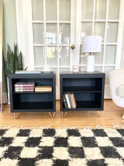 Classy Bookshelf End Tables