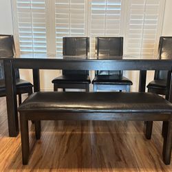 6 Piece Dining Table Set