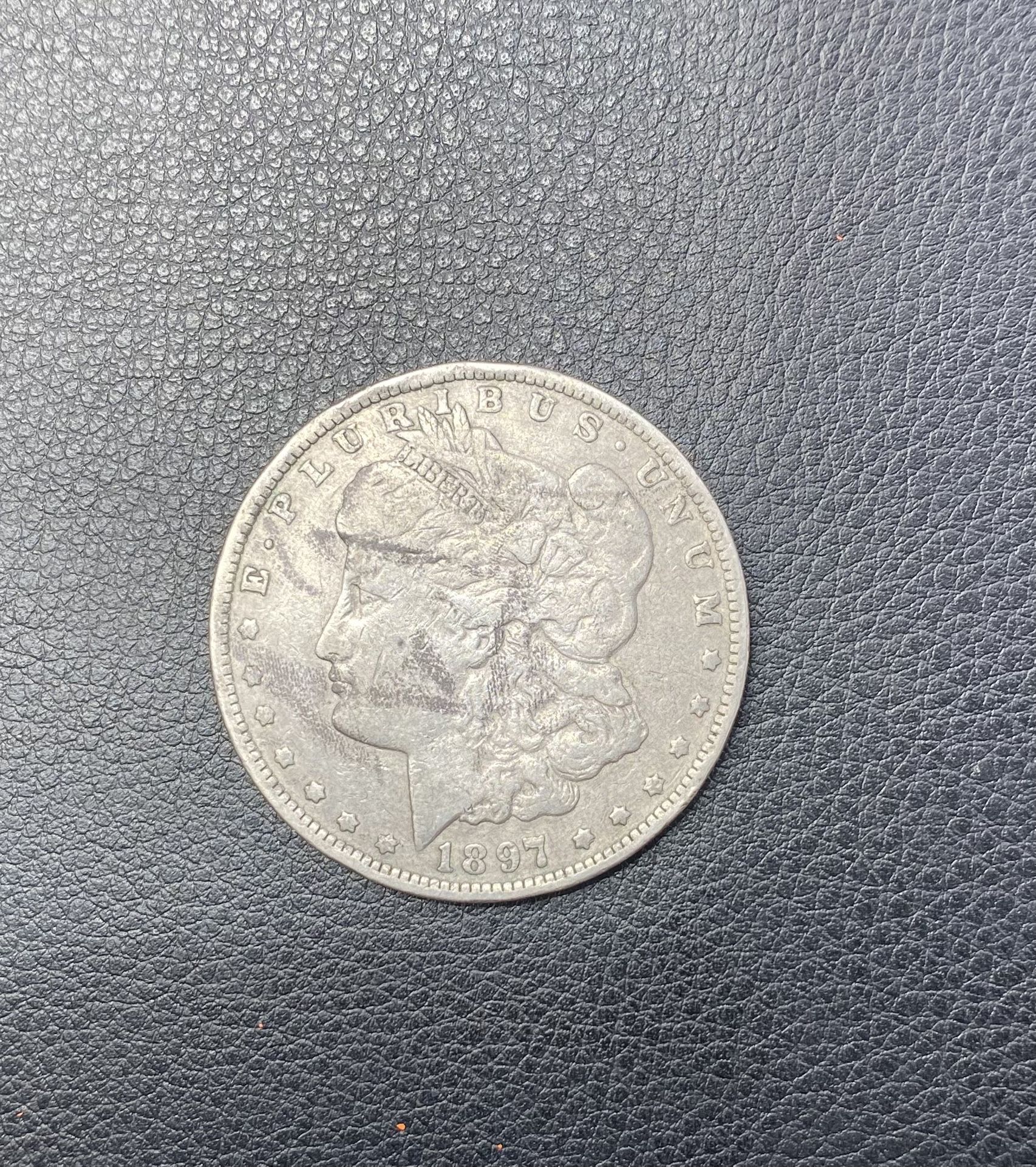 1897 Silver Dollar