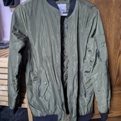 Green Bomber Jacket