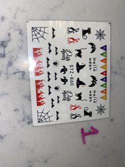 Halloween Nail Decor