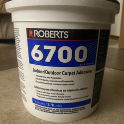 Roberts 6700 Indoor/Outdoor Carpet Adhesive