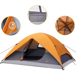 $33 OBO Amazon Basics 4-person Tent (two available)