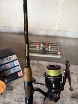 G•Loomis Mossyback 6'8" 1/8-5/16oz 8-14lb Ex-Fast Action Shimano VANFORD 2500 $350  G•Loomis SHR22S 6'10" MAG MED Ex- fast action 8-12lb 1/8-5/16 oz D