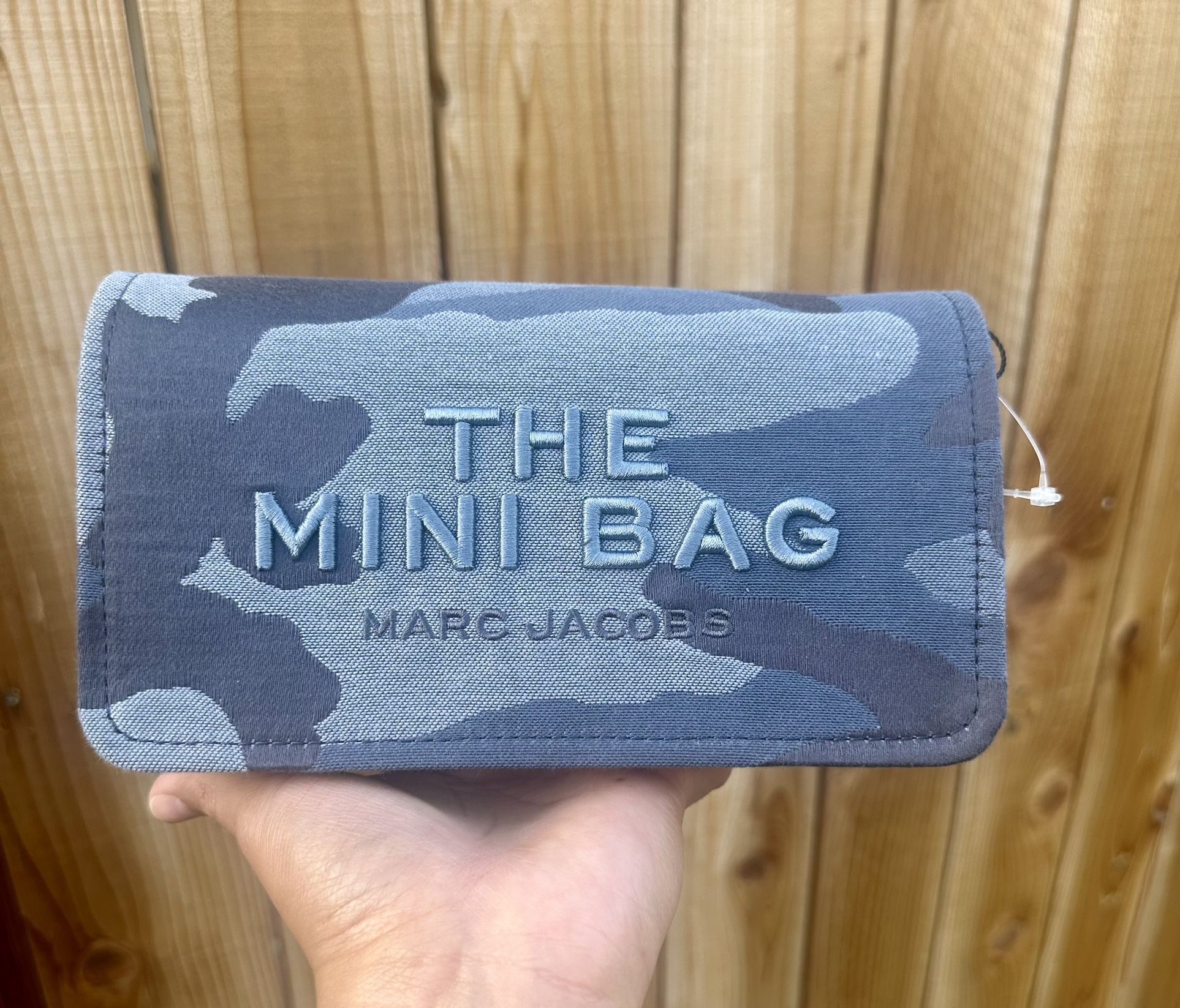 Authentic Marc Jacobs The Mini Bag Camo Jacquard Shoulder Bag