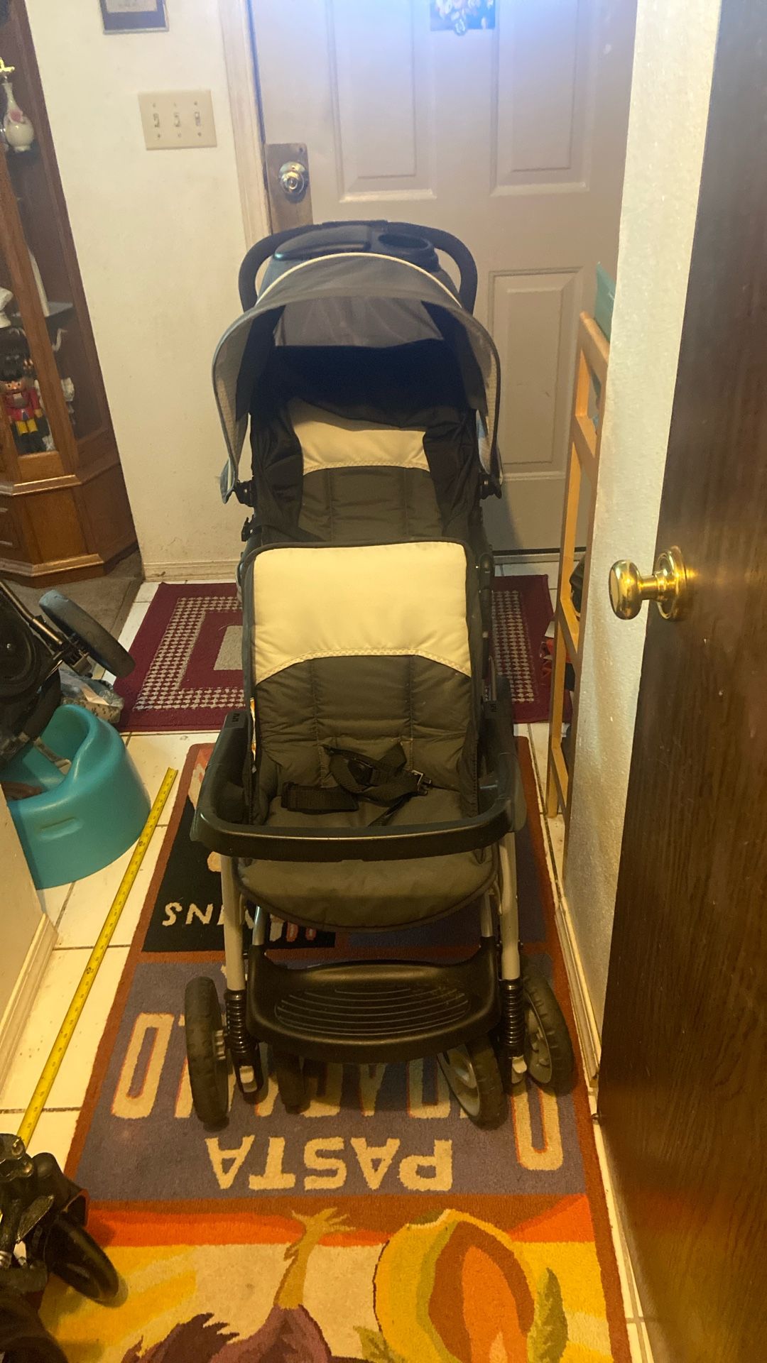 Double Seat Stroller Front Seat Missing Cover Price 39$. Pick Up. E 72. and Grand View. E. Tacoma