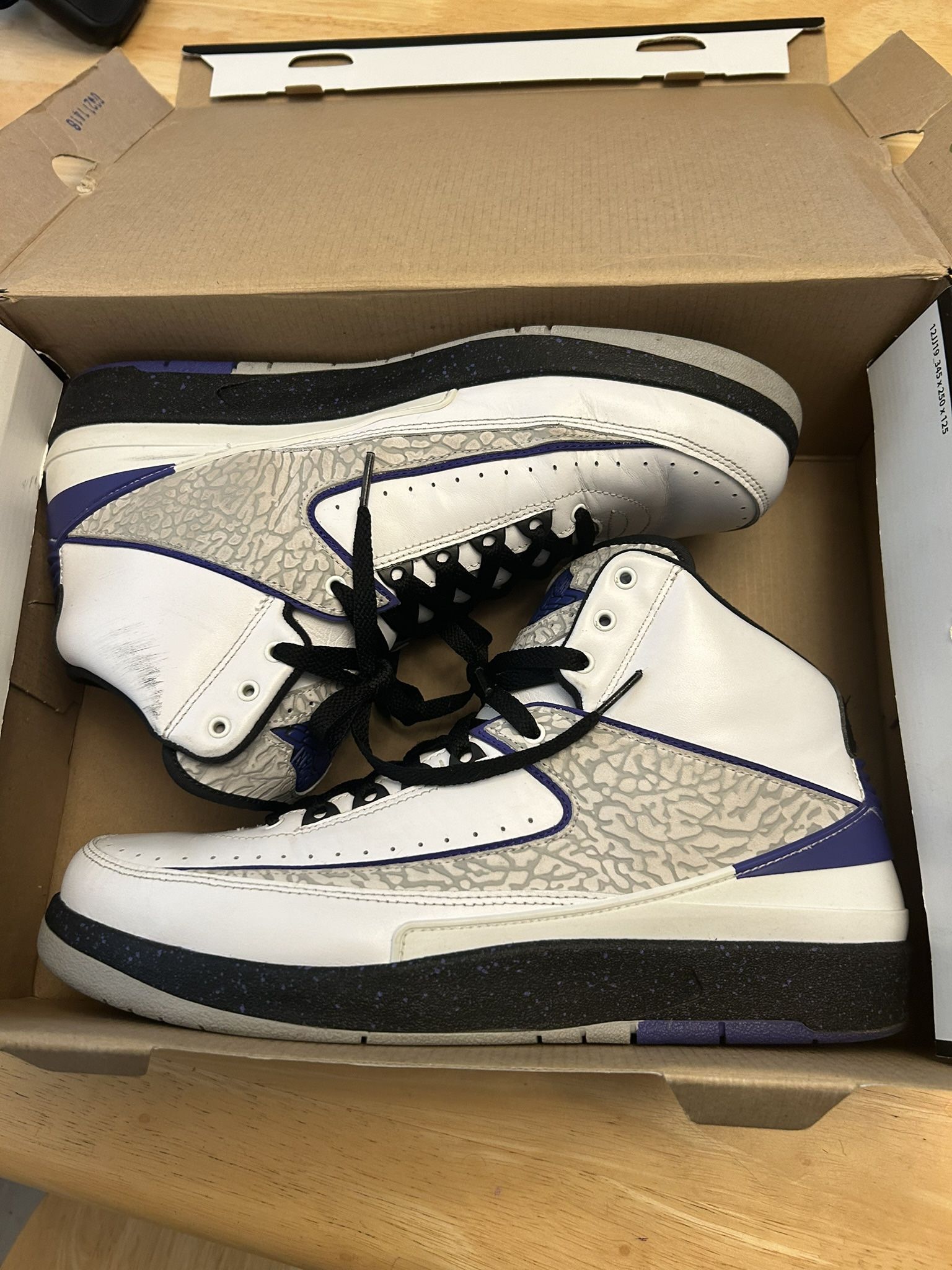 Jordan 2 Retro Dark Concord Sz 11 men $150