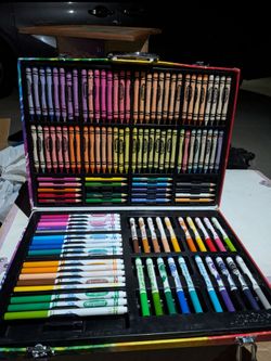 set of crayons