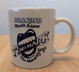 93.3 KDKB Rocks Arizona Tim & Mark Vintage Mug