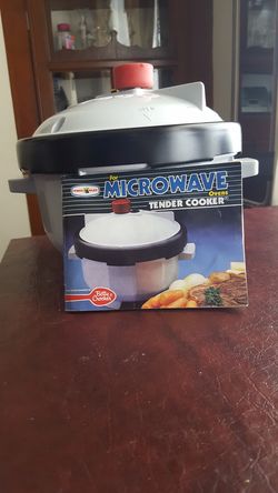Microwave cooker w/manual