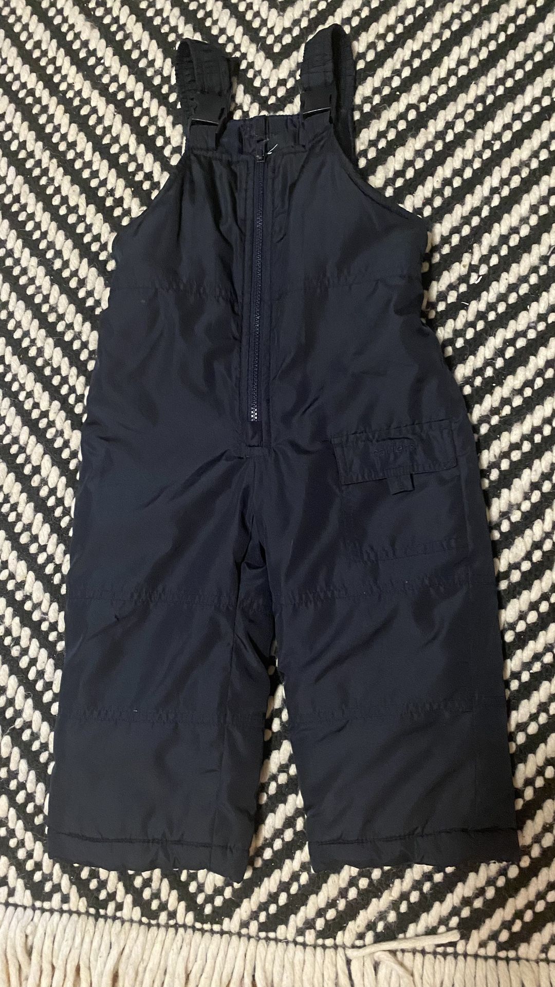 Carter's 2T Toddler Snow Bib - Navy