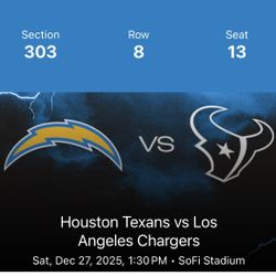 Chargers Vs Texans 