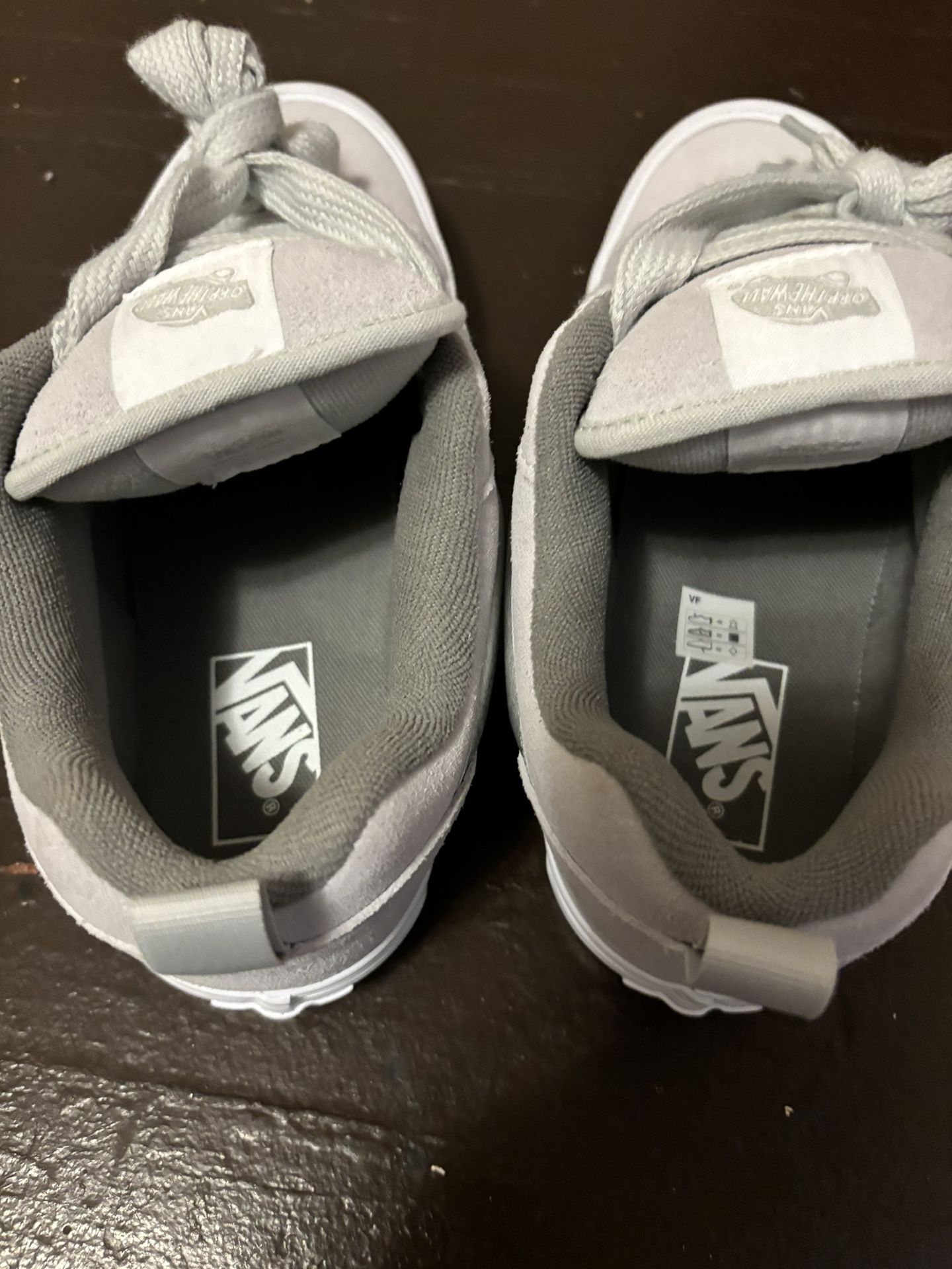 Grey Vans 7.5 Women